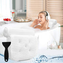 Bath Pillow Bathtub Pillow - Bath Pillows for Tub with Neck, Head, Shoulder and Back Support - 4D Air Mesh Spa Pillow for Bath - Extra Thick, Soft and Quick Dry OMYSTYLE Store