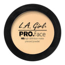 L.A. Girl Pro Face HD Matte Pressed Powder, Classic Ivory, 0.25 Ounce (Pack of 3) (GPP602) L.A. Girl