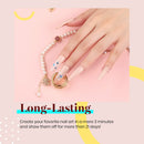 Beetles Gel Nail Polish, 1 Pcs 15ml nude Donut Color Soak Off Gel Polish Nail Art Manicure Salon DIY at Home beetles Gel Polish