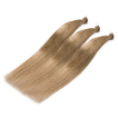 22 Inches I Tip Remy Human Hair Extensions 100 Strands/Pack Pre Bonded Keratin Stick In Hair Extensions Cold Fusion Hair Piece Long Straight For Women