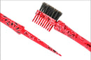 On The Edge Baby Hair Edge Brush for Black Hair – Gentle Edge Control - Double sided Baby Hair Edge Control Brush (Red Paisley) ON THE EDGE BABY HAIR