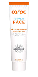 Carpe No-Sweat Face (Pack of 3) - Helps Keep Your Face, Forehead, and Scalp Dry - Sweat Absorbing Gelled Lotion - Plus Oily Face Control - With Silica Microspheres and Jojoba Esters Carpe Store