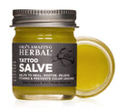 Tattoo Salve, Tattoo Aftercare, Tattoo Balm, Tattoo Healing Ointment, Tattoo Cream, Tattoo Moisturizer, Made in the USA with Organic Ingredients, Plastic Free Tattoo Care, Ora's Amazing Herbal Ora's Amazing Herbal