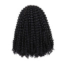 7 Pack 12 Inch Passion Twist Hair Water Wave Synthetic Crochet Braids for Short Passion Twist Braiding Hair Goddess Locs Bohemian Curl Hair Extensions (7Packs, 12Inch, 1