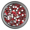 Red Rhinestones in 6mm for Flatback Nail Art Diy Decoration and Craft (6MM) PixelPiece