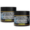 Pomade for Men 4oz - Firm Strong Hold & High Shine for Classic Styling - Water Based & Easy to Wash Out by Viking Revolution (2 Pack) Viking Revolution