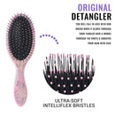 Wet Brush Hair Brush Original Detangler with Ultra-Soft Bristles Hair Brush for Women, Men & Kids, Minimize Hair Breakage, Split-Ends and Pain- Sea Shells Wet Brush