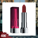 Maybelline Color Sensational Lipstick, Lip Makeup, Matte Finish, Hydrating Lipstick, Nude, Pink, Red, Plum Lip Color, Burgundy Blush, 0.15 oz; (Packaging May Vary) Maybelline New York