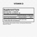 Momentous Vitamin D3 Supplement - 5,000 IU Capsules for Foundational Health Support - NSF Certified for Sport - Gluten Free - 60 Servings Infinity Warehouse