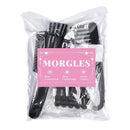 8PCS Detangling Brush and Comb, MORGLES Detangling Hair Brush Wide Tooth Comb for Curly Hair Brush with Rat Tail Comb Alligator Hair Clips Detangling Hair Comb for Black Natural Wavy Wet Hair MORGLES