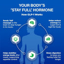GLP1 Elevate™ - GLP-1 Booster Supplement | Curb Cravings & Support Metabolic Health | Increase Natural Production with Clinically Studied Ingredients | 90 Servings Infinity Warehouse