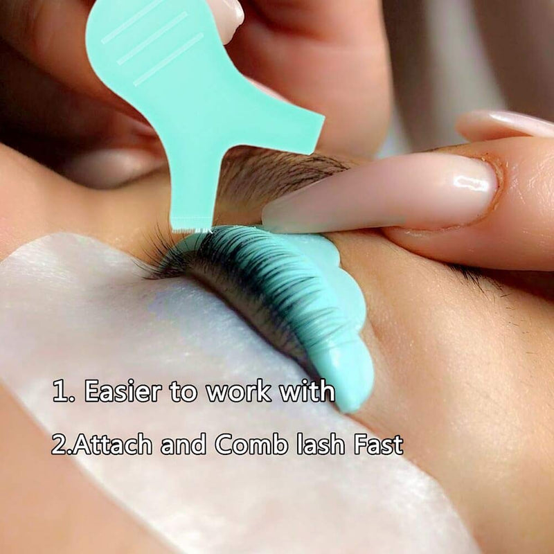 Libeauty Y Brush Comb, Lash Lift Tool,Eyelash Separator Tool, 10 Pcs Reusable Lash Lifting Brush For Professional Eyelash Perm Libeauty