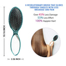 Wet Brush Pop Go Detangler Assortment Exclusive Ultrasoft IntelliFlex Bristles Blue, Teal Wet Brush
