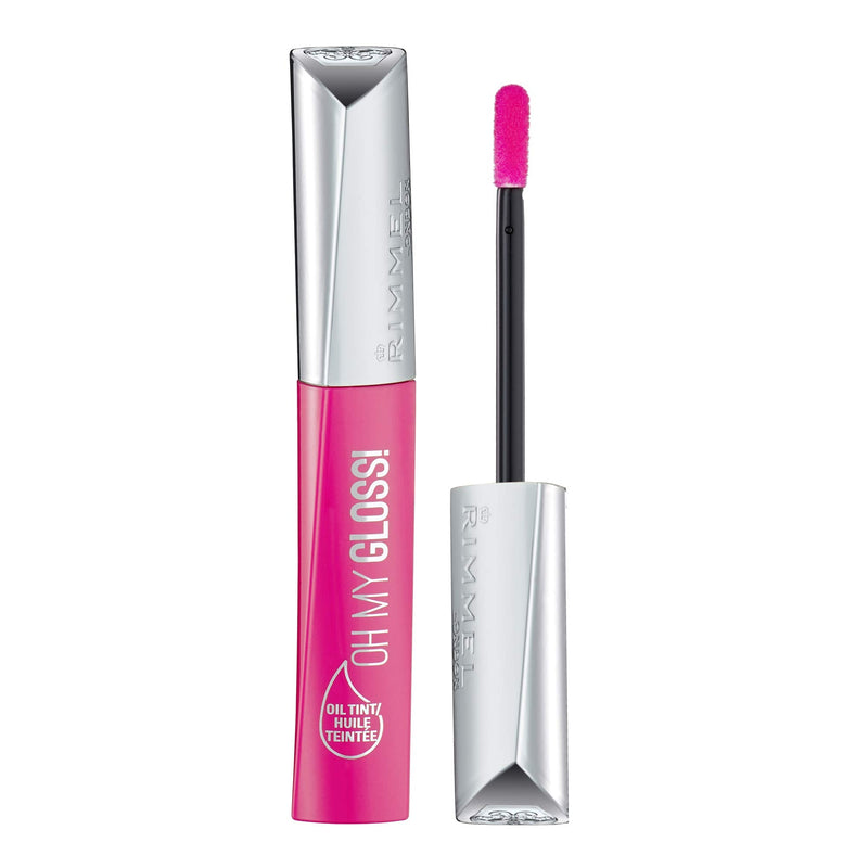 Rimmel Oh My Gloss! Oil Tint, Modern Pink, 0.21 Fluid Ounce Rimmel