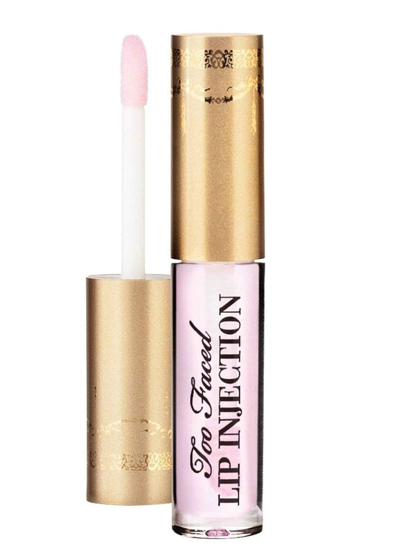 Too Faced Lip Injection Power Plumping Lip Gloss - Clear - Original - Travel Size 0.05 oz Too Faced