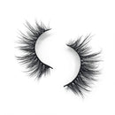 SWINGINGHAIR 3D Mink Lashes, False Eyelashes 18mm Mink Eyelashes Natural Look, Wispy Soft Real Mink Lashes for Women Makeup Handmade Strips Eyelashes with Tweezers 1 Pair K17 SWINGINGHAIR Store