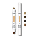 dpHUE Root Touch-Up Stick, Blonde - Temporary Hair Color & Blend Brush Stick - Instant, Natural-Looking Gray Root Coverage - Easy to Apply - Longwear, Sweat-Resistant Formula dpHUE