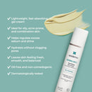 Sesderma SESBALANCE Gel Cream | Lightweight Hydrating Gel for Oily & Combination Skin 1.7 fl. Oz Infinity Warehouse