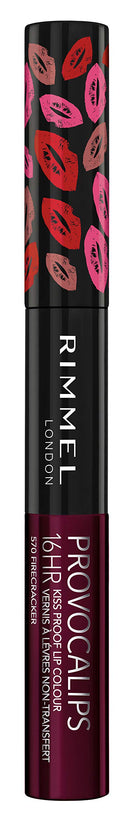 Rimmel Provocalips 16hr Kiss Proof Lip Colour, Firecracker (1 Count) Rimmel