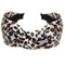 GUNIANG designer Headbands for Women Knot Head Bands Women's Hair Accessories Fashion Hairbands Leopard Print Animal Spot GUNIANG Store