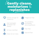 Mustela Stelatopia Cleansing Gel - Baby Face & Body Wash for Eczema-Prone Skin - with Natural Avocado & Sunflower Oil - Fragrance-Free & Tear Free - 6.76 fl. Oz Mustela