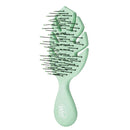 Wet Brush, Go Mini Detangler Detangling Travel Hair UltraSoft IntelliFlex Bristles Glide Through Tangles with Ease Gently Loosens Knots While Minimizing Pain Split Ends ad Breakage, Green Wet Brush