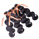 ALLRUN Brazilian Virgin Hair Body Wave Bundles 100% Unprocessed Human Hair Body Wave 4 Bundles (22 24 26 28) Brazilian Body Wave Human Hair Extensions Natural Black ALLRUN Store