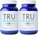 TRU NIAGEN Patented NAD+ Supplement for Anti Aging and Cell Regeneration, 300 mg Niagen, 90 Servings | Supports Cellular Energy, Brain, Muscle | Nicotinamide Riboside (NR) Take 1 Daily | 1 Bottle Infinity Warehouse