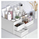 Makeup Organizer With Drawers, Bathroom Countertop Organizer for Cosmetics, Vanity Storage for Lipstick, Brushes, Lotions, Eyeshadow, Nail Polish and Jewelry Simbuy
