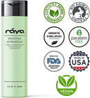 RAYA Menthol Astringent 8 oz (203) | Effective Facial Toner for Combination and Partially Oily Skin Prone to Break-Outs | Helps Refine, Tighten, and Protect pH Balance | Cools, Refreshes and Soothes Infinity Warehouse