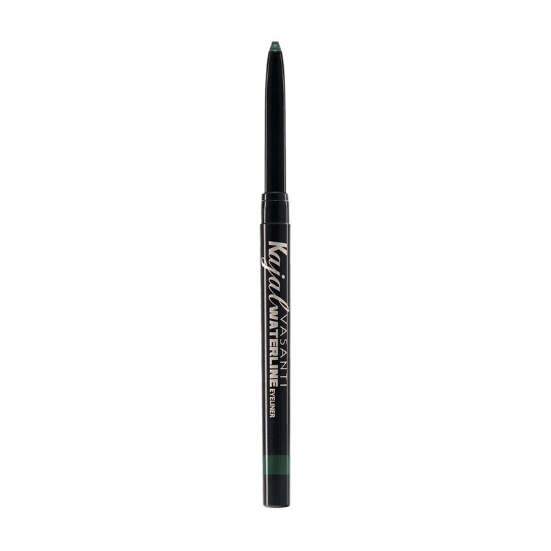VASANTI Kajal Waterline Eyeliner Pencil - Long-lasting, Waterproof, Smudge-proof, Safe for Sensitive Eyes, Waterline Eye Liner - Opthalmologist Approved and Tested (Midnight Green) Vasanti Cosmetics