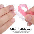 Nail File and Buffer- 3pcs Double Sided Nail File, Rectangular Nail Buffer, Buffer Block Sponge Polished, Nail Brush, Come with Cuticle Nipper and Pusher, Perfect Manicure Tool Kit for Shiny Nail HNYYZL