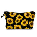 Cosmetic Bag MRSP Makeup bags for women,Small makeup pouch Travel bags for toiletries waterproof sunflower (51728) MRSP
