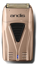 Andis 17220 Pro Foil Lithium Plus Titanium Foil Shaver, Cord/Cordless, Copper Andis