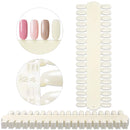 10 Palettes Beauticom 36 Nail Tips Display Board for Nail Art Design Pattern Practice and Swatch Nail Polish Colors(36 Tips Palette (Natural), 10 Pieces) Beauticom