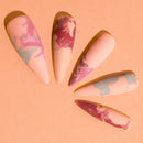 Beetles Pastel Gel Polish 6 Colors Kit, Nude Colors Collection, Soak Off Nail Lamp Gel Nail Kit, 7.3ml Each Bottle beetles Gel Polish