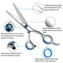 Hair Cutting Scissors, Haircut Scissors Kit Thinning Shears Kit for Home, Barber, Salon WeTest