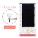 BEYELIAN Easy Fan Russian Volume Eyelash Extensions Self Fans Black Mink Lash Extension Supply Stylists Practice .03mm Super Thin Light 16D 20D C Curl 12mm BEYELIAN