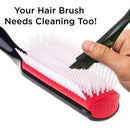 Denman Hairbrush Cleaning Brush for Effective Hairbrush Cleaning, DBC1 Denman
