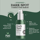 AM/PM Dark Spot Corrector Treatment - Overnight Kojic Acid Dark Spot Remover for Face /Body + AM Vitamin C Hyaluronic Acid Retinol Serum for Face, Tranexamic Acid Age Spot Acne Scar Treatment for Face FELI NATURALS