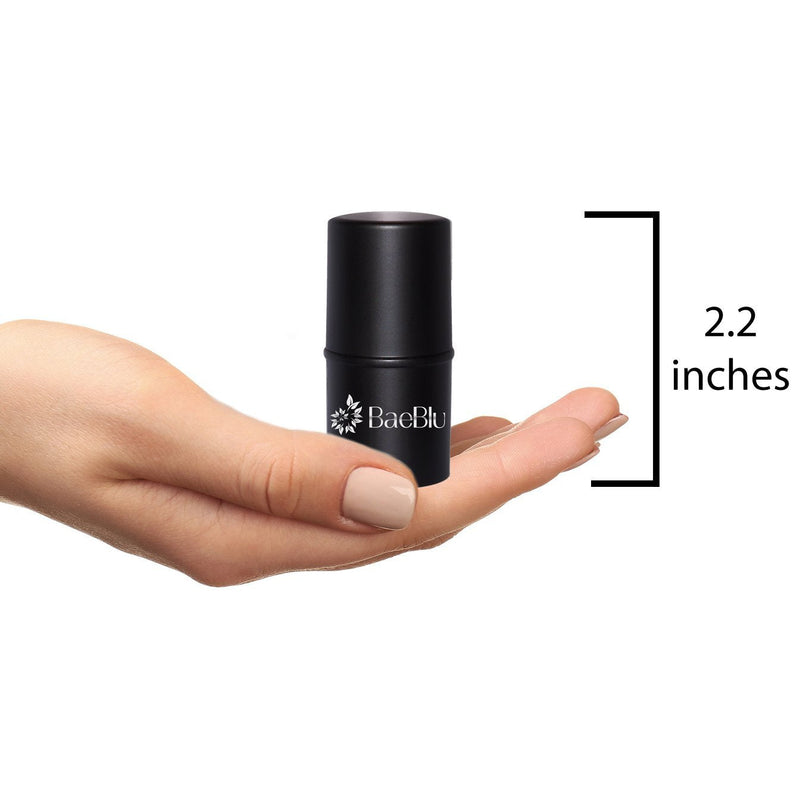 BaeBlu Organic Cheek Tint, 100% Natural Vegan Gluten-Free Cream Blush Stick, Made in USA, Moscato BaeBlu