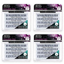 Ardell False Eyelashes Double Up Individuals Knot-Free Long Black 4 Pack Ardell