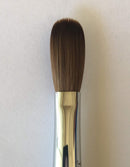 Blue Handle CRIMPED 100% Kolinsky Acrylic Nail Brush (Crimped 8) Blue Handle