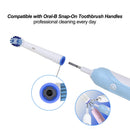 Replacement Toothbrush Heads Compatible with Oral B Braun,4 Pack Professional Electric Toothbrush Heads Brush Heads Refill for Oral-B 7000/Pro 1000/9600/ 500/3000/8000 Voguish