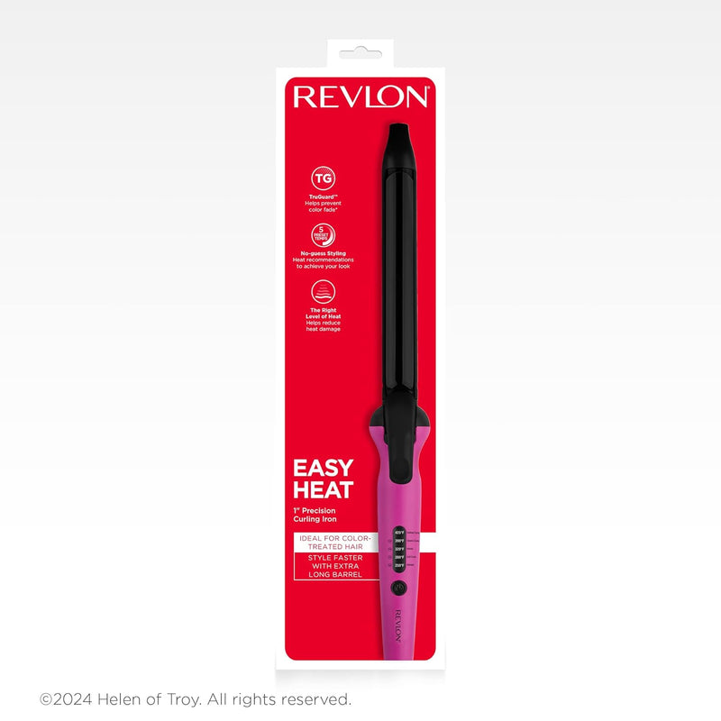 REVLON Easy Heat - 1" Precision Curling Iron Infinity Warehouse