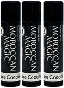 Moroccan Magic Organic Pure Coconut Lip Balm | Made with Natural Cold Pressed Argan and Essential Oils | Smooth Application | Non-Toxic, Cruelty Free | 3 Pack Moroccan Magic Store
