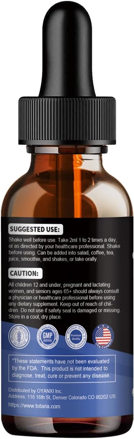 cortisol Supplement Liquid Drops Hormone Balance for Women Men with Magnesium Complex,Ashwagandha,Rhodiola Rosea,L Theanine,Phosphatidylserine Supplements Mood, Focus, Sleep Support 2 FL.OZ Infinity Warehouse
