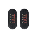 TRU BARBER HAIR GRIPPERS 3 COLORS BUNDLE PACK 6 PCS for Men and Women - Salon and Barber, Hair Clips for Styling, Hair holder Grips (Black/Red/Black) TRU BARBER