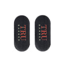 TRU BARBER HAIR GRIPPERS 3 COLORS BUNDLE PACK 6 PCS for Men and Women - Salon and Barber, Hair Clips for Styling, Hair holder Grips (Black/Red/Black) TRU BARBER
