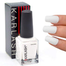 Karlash Super White Nail Polish 0.5 ounce Long-lasting and Smooth Application Karlash